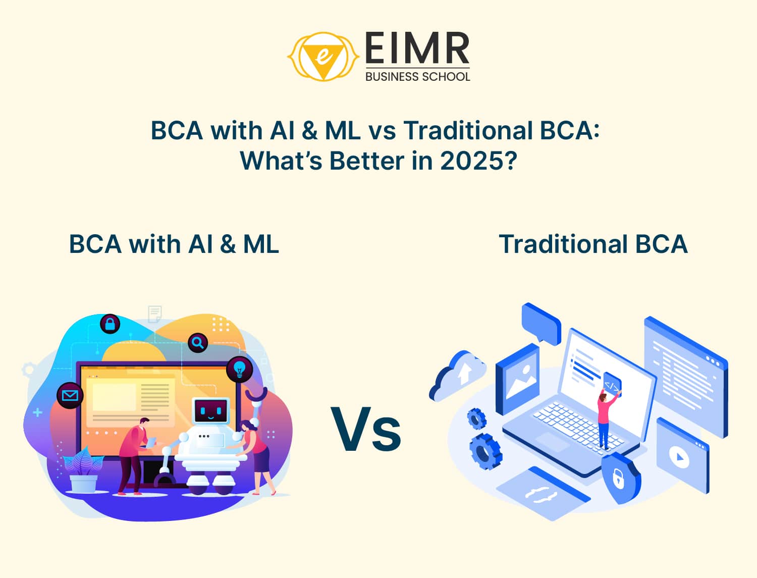 BCA with AI & ML vs Traditional BCA