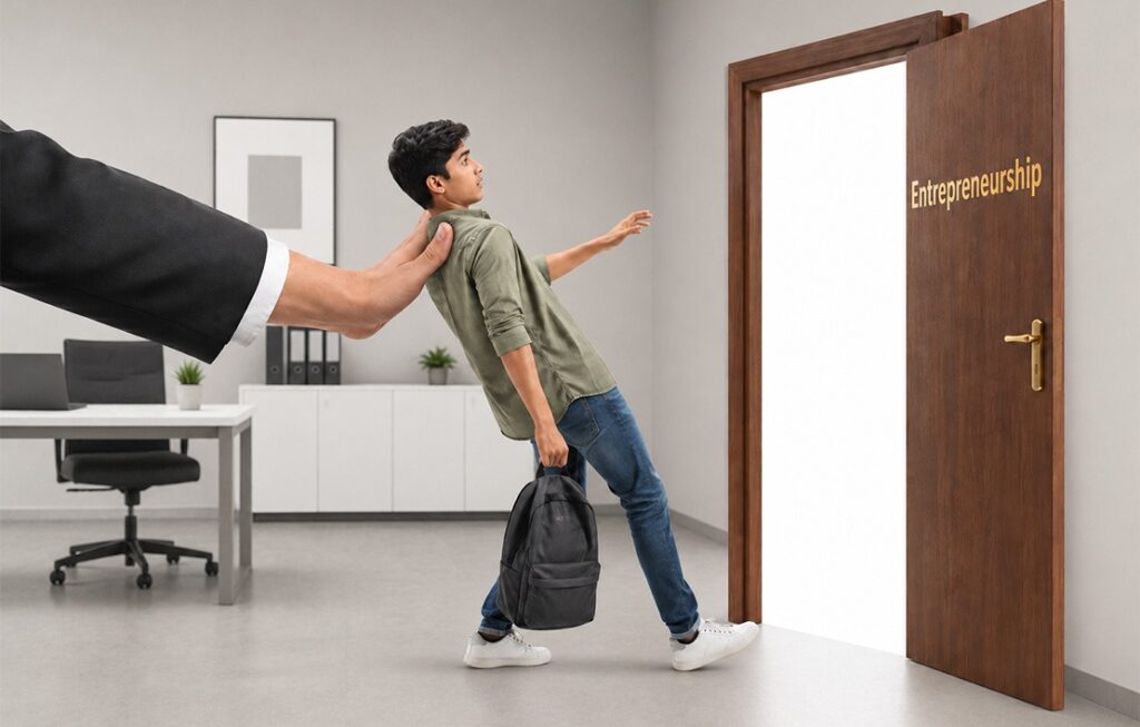 Are Layoffs Pushing Students to Entrepreneurship?